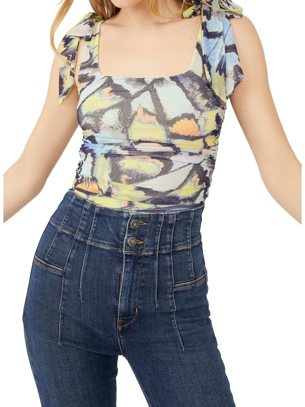 Free People Avenue Print Tank Top
